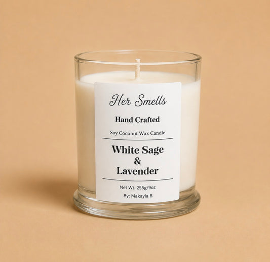 White Tranquility(White Sage & Lavender)